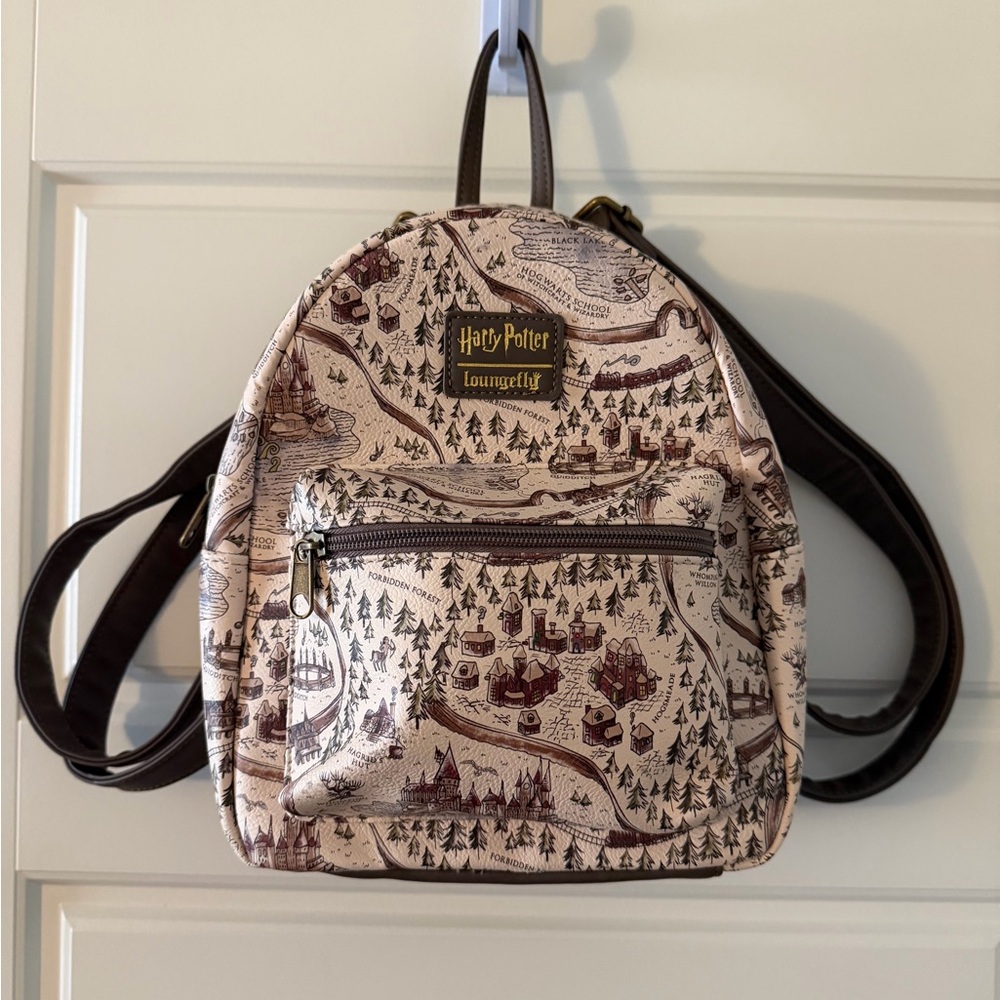 Loungefly Harry Potter Map Backpack
